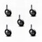 Service Caster 2.25 Inch Bright Chrome Soft Tread Ball Caster-7/16 Inch Grip Ring Stem, 5PK SCC-GR01S214-DCR-BC-71678-5 - alternate 1